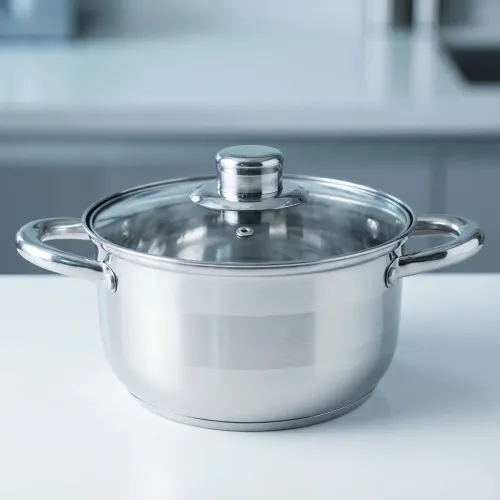 Garnek ze stali nierdzewnej z pokrywką TADAR LUZON 2,4 l