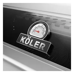 Grill gazowy KOLER Krone S1 Silver 21.6 kW 73 x 46 cm