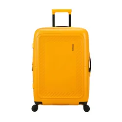 Walizka średnia American Tourister DashPop EXP - golden yellow