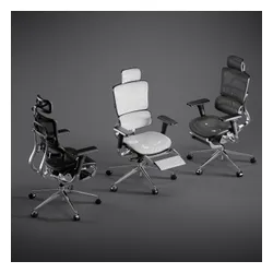 Fotel DIABLO CHAIRS V-Master Czarno-szary
