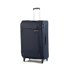 Duża Materiałowa Walizka Samsonite Base Boost 79202-1598-1CNU Navy Blue