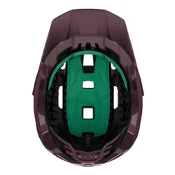 Kask rowerowy LAZER Impala KinetiCore Bordowy MTB z możliwością zamontowania lampki (rozmiar S)
