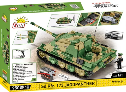 Конструктор COBI Historical Collection WWII Sd.Kfz.173 Jagdpanther 950 шт.