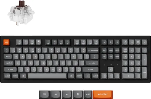 Klawiatura KEYCHRON K10 Max QMK Wireless Hot-Swap Super Brown Switch