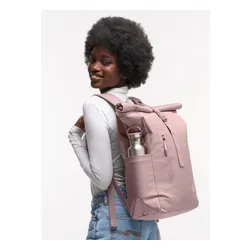 Plecak miejski GOT BAG Rolltop Easy Monochrome - red sand
