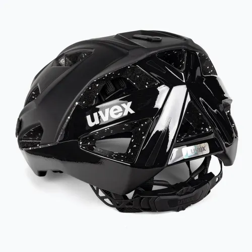 Kask rowerowy UVEX Gravel X black skyfall matt