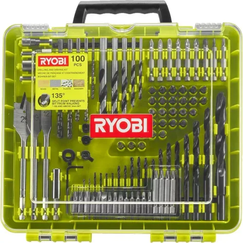 Ryobi RAKDD100 Aksesuar Seti (100 adet)