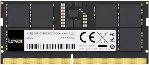 Pamięć Lexar DDR5 16GB 5600 CL46 SODIMM Czarny