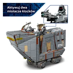LEGO 75453 Star Wars: Мандалорский песчаный краулер джавов, набор кубиков 14+