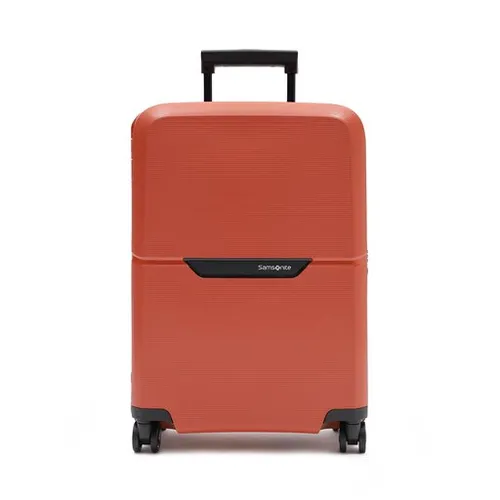 Маленький жесткий чемодан Samsonite Magnum Eco 139845 0557 1beu Maple Orange