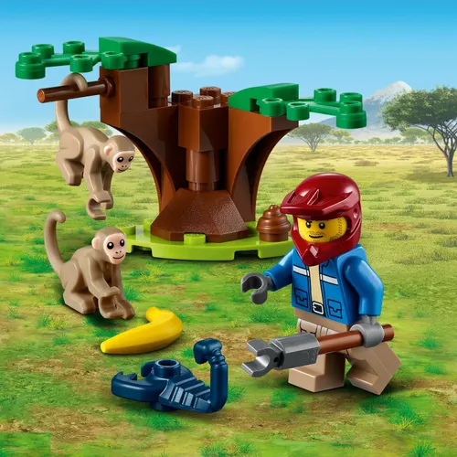 LEGO City Quad ratowników dzikich zwierząt 60300