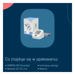 Ciśnieniomierz Omron M2 Essential HEM-7188-E Wykrywanie arytmii