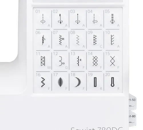 Maszyna do szycia JANOME 780DC