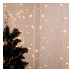 Kurtyna świetlna zewnętrzna 240 LED 2 m