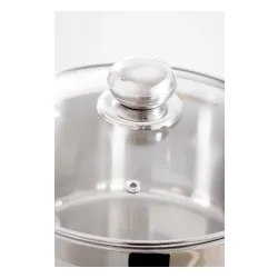 Garnek ze stali nierdzewnej z pokrywką SSW CITY 6,1 l