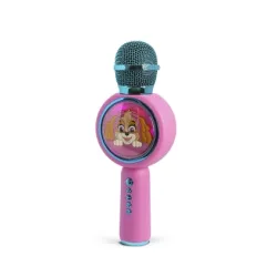 Mikrofon z głośnikiem Bluetooth OTL Technologies PAW Patrol Skye PopSing LED Light Up Wireless Karaoke 5W Różowy