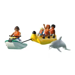 Playmobil Zestaw z figurkami My Life 71905 Przejażdżka na bananie
