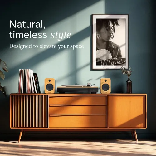 Gramofon House of Marley Stir It Up Wireless 2 (EM-JT005-SB) Manualny Napęd paskowy Przedwzmacniacz Bluetooth Drewno