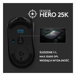 Myszka gamingowa Logitech G703 Hero