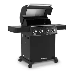 Grill gazowy BROIL KING Crown 410 Shadow 11.4 kWh 65 x 44 / 64 x 17 cm