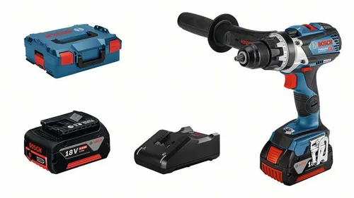 Bosch GSR 18V-110 C 2x5 tornavida matkabı. 0Ah