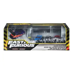 Zestaw pojazdów Hot Wheels Premium Szybcy i wściekli Tokio Drift JFL99 (5 szt.)