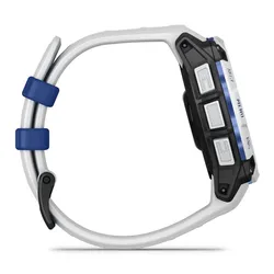 Smartwatch GARMIN Instinct 3 45mm Solar Biały + pasek biało-niebieski