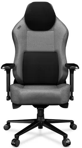 Fotel YUMISU 2054 Magnetic Jasnoszaro-czarny