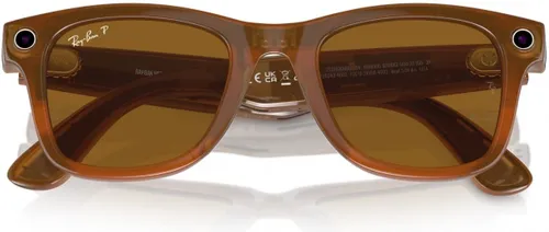 Okulary RAY BAN Meta Wayfarer Karmelowy Połysk