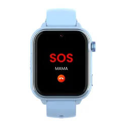 Smartwatch Kiano Watch Alpha Kid Funkcje AI GPS 4G Niebieski