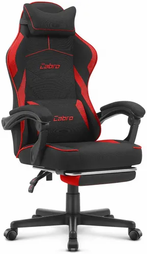Fotel gamingowy CABRO C502 Czarno-Czerwony