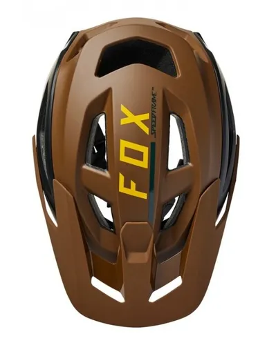 Kask rowerowy FOX Speedframe Pro Blocked Brązowy MTB (rozmiar S) MIPS