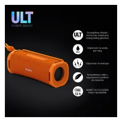 Głośnik Bluetooth Sony ULT Field 1 SRS-ULT10D Pomarańczowy