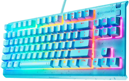 Klawiatura STEELSERIES Apex 3 TKL US Niebieski