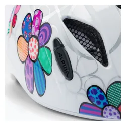 Kask rowerowy dziecięcy Alpina Ximo Flash white flower