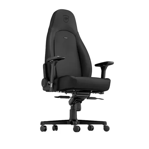 Fotel Noblechairs ICON Black Edition Gamingowy do 150kg Skóra ECO High Tech Czarny