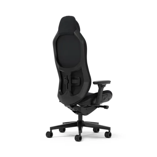 Fotel Fractal Design Refine Alcantara Fabric Gamingowy do 125kg Tkanina Czarny