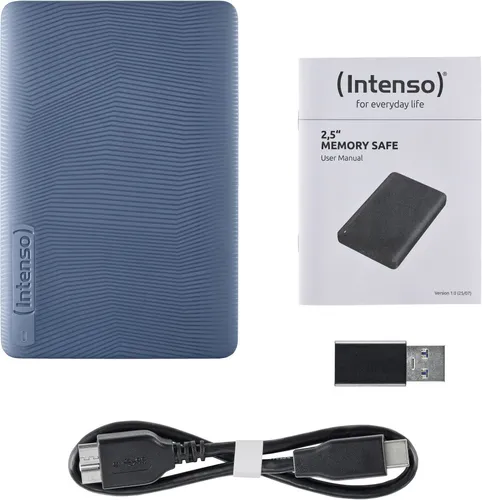Dysk INTENSO Memory Safe 2TB Niebieski