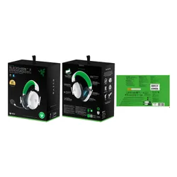 Słuchawki RAZER BlackShark V3 X HyperSpeed dla Xbox Bezprzewodowe, Nauszne, Dźwięk przestrzenny Biały