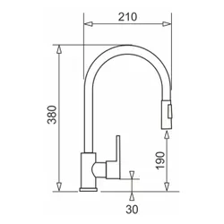 Bateria PYRAMIS Idea Volcano 090941338 Czarny mat
