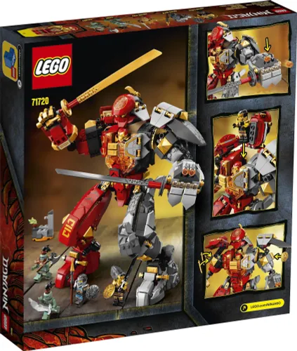 LEGO Ninjago Mech z ognia i kamienia 71720