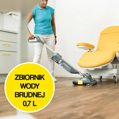 Mop elektryczny KARCHER Professional BR 30/1 C BP (Bezprzewodowy)