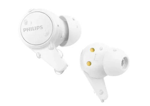 Słuchawki bezprzewodowe Philips TAT1207WT/00 Dokanałowe Bluetooth 5.2 Biały