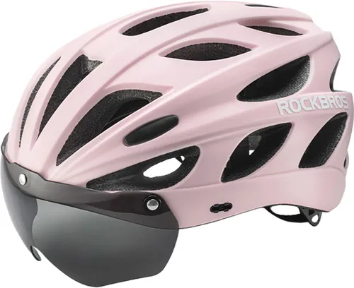 Kask rowerowy ROCKBROS 8386824304084 Różowy MTB (rozmiar L, 58-62 cm)