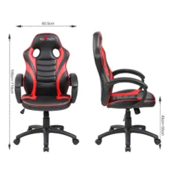 Fotel gamingowy RED FIGHTER C6 Kids Czarno-czerwony