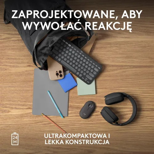 Myszka Logitech Pebble 2 Grafitowy