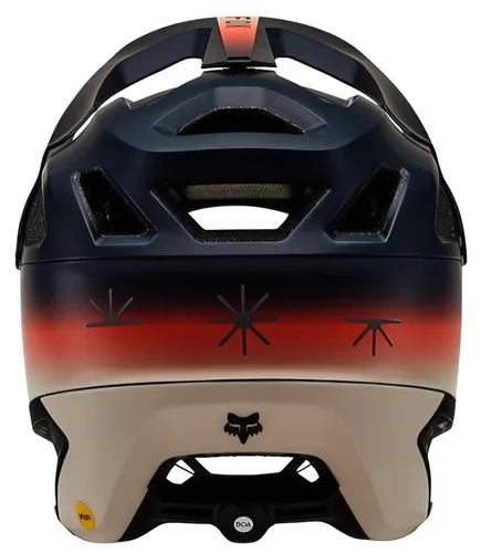 Kask rowerowy FOX Dropframe Pro Lunar Midnight Wielokolorowy MTB (rozmiar L) MIPS