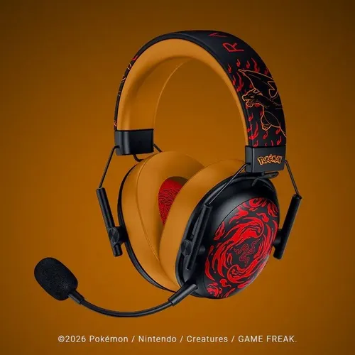 Razer BlackShark V3 X HyperSpeed - Pokémon Charizard Edition