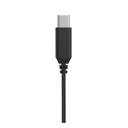 Słuchawki przewodowe Hama SEA II Dokanałowe SEA II USB-C Czarny