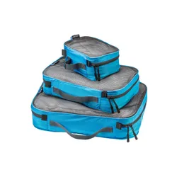 Zestaw organizerów podróżnych Cocoon Ultralight Packing Cubes Set - caribbean blue